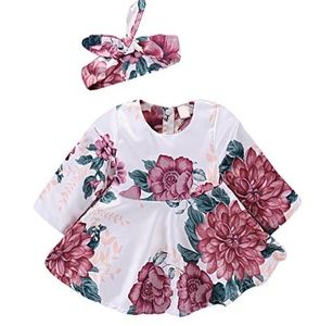 2 Piece Dress Coordinating Headband